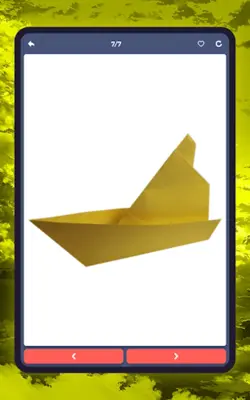 Origami military tank, car android App screenshot 2